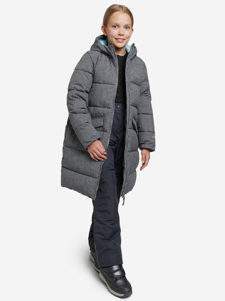 Пальто утепленное для девочек Outventure