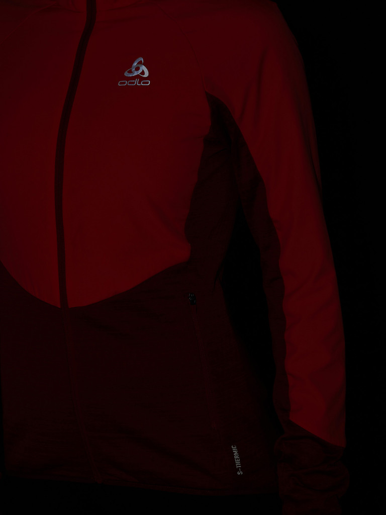 Куртка утепленная женская Odlo Run Easy Warm Hybrid