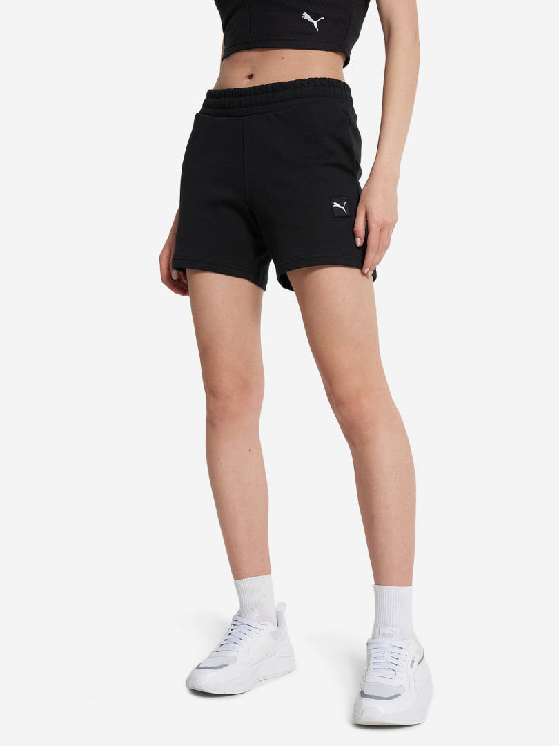 Шорты женские PUMA Ess Elevated Черный 1999₽