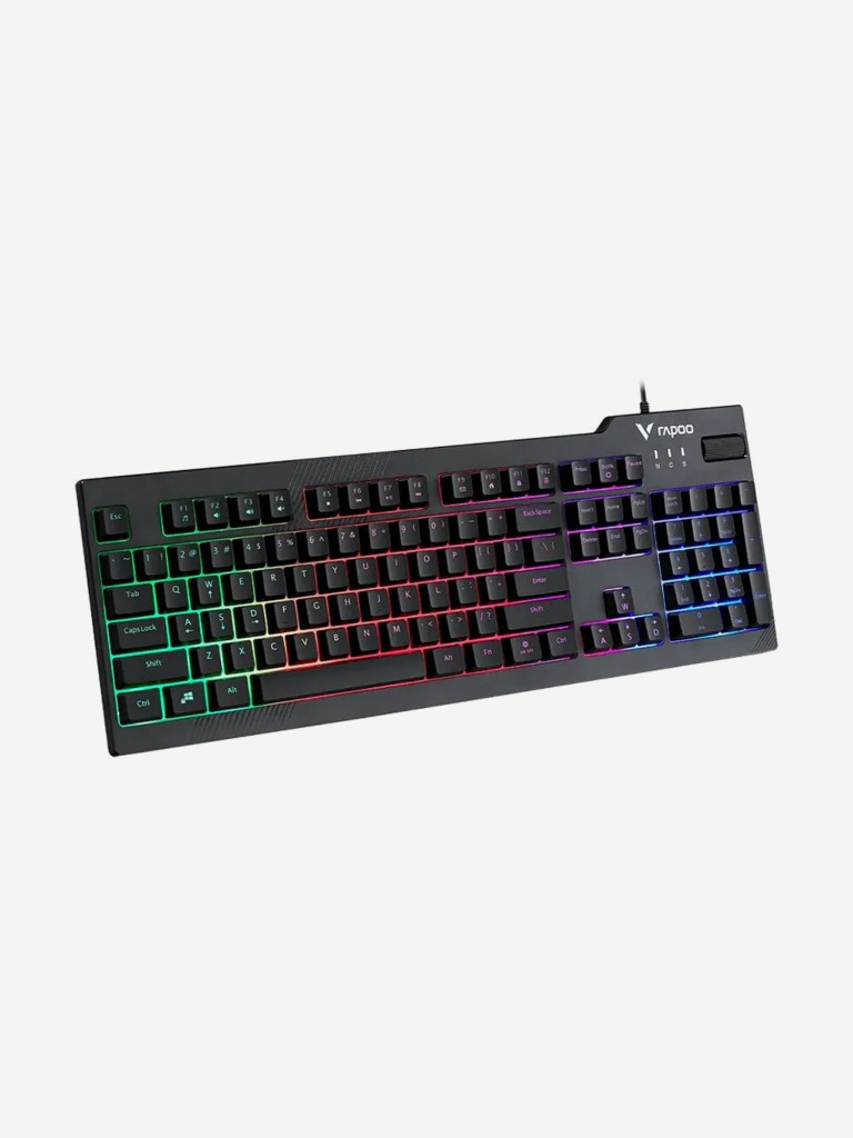 RAPOO Игровая клавиатура проводная V50S, цвет - черный