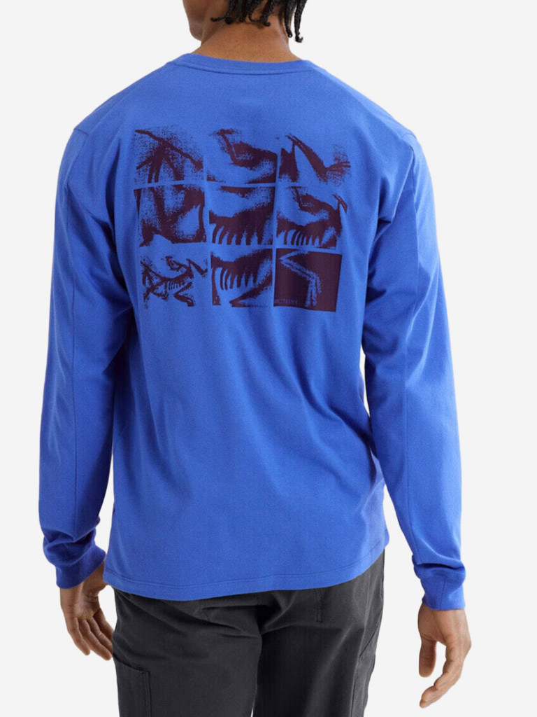 Лонгслив Arcteryx Kragg SL Cotton Bird Tile