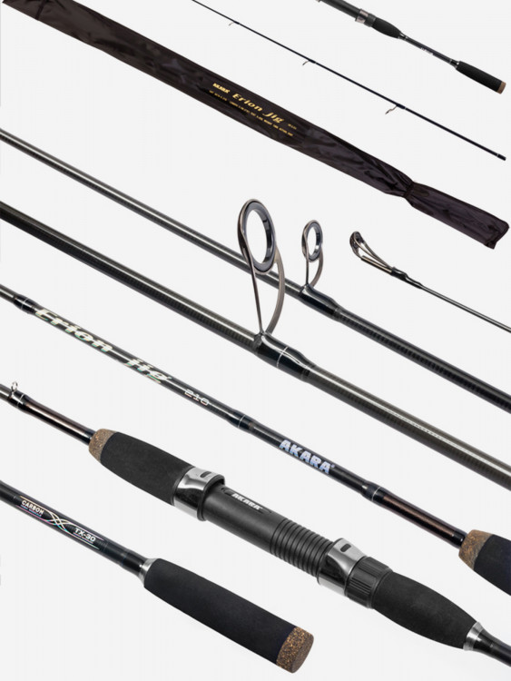 Спиннинг штекерный карбон 2 колена Akara Erion Jig TX-30 (2-8)