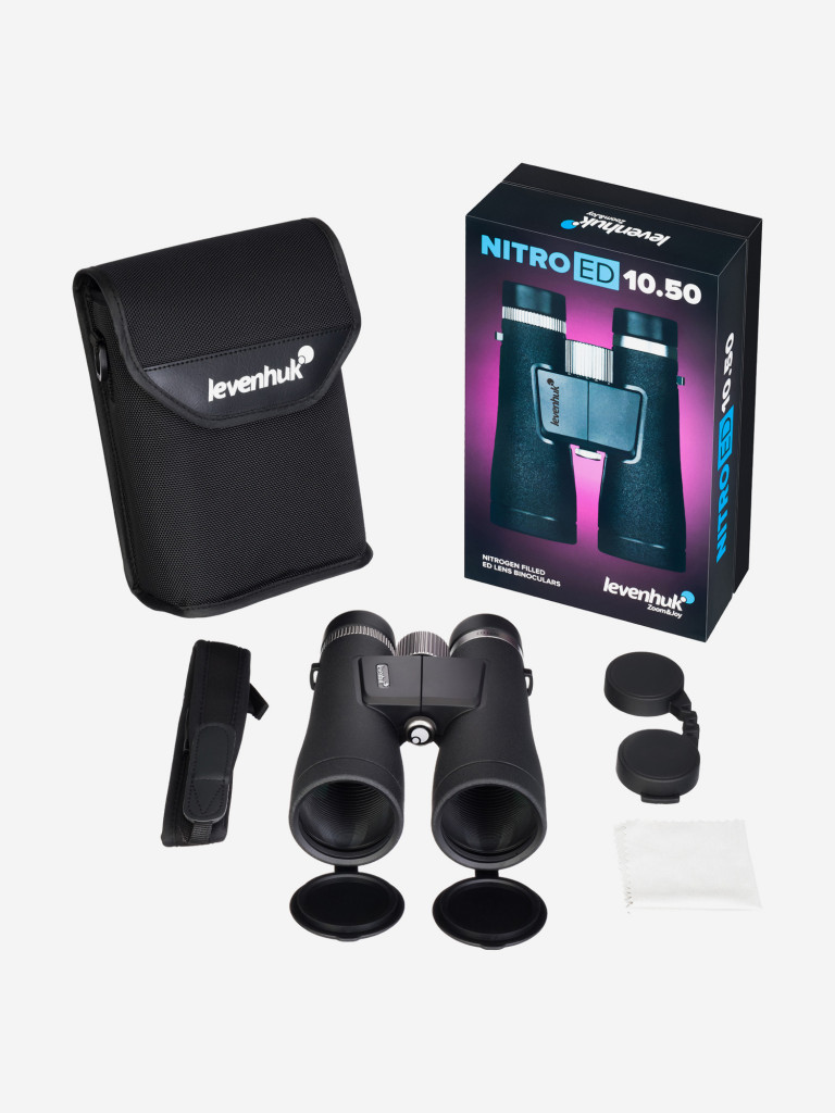 Бинокль Levenhuk Nitro ED 10x50