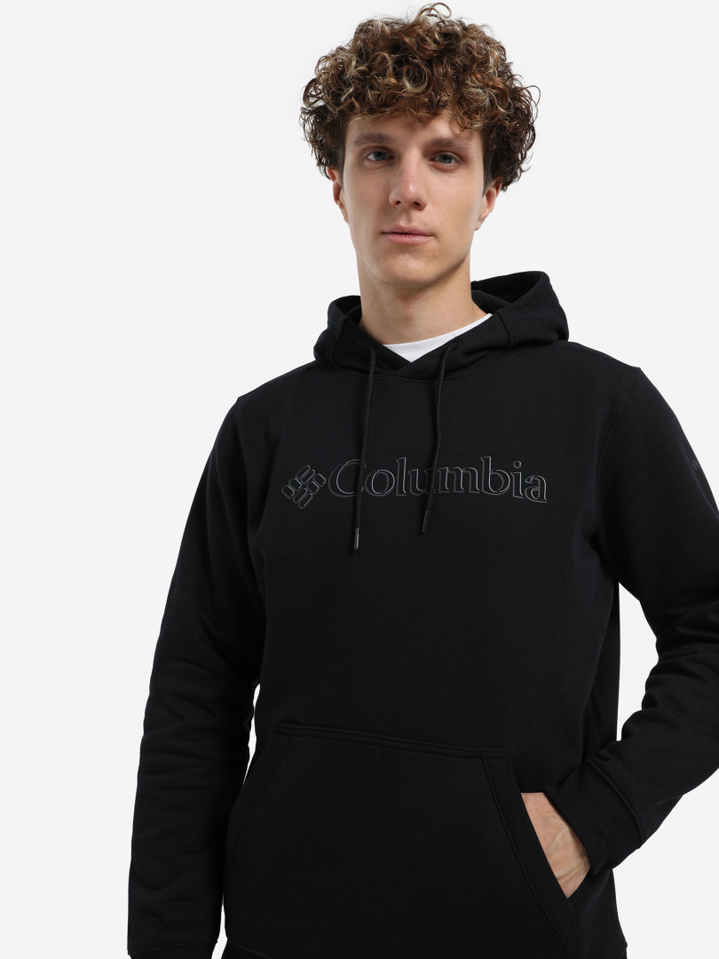 фото Худи мужская columbia csc basic logo ii hoodie, черный