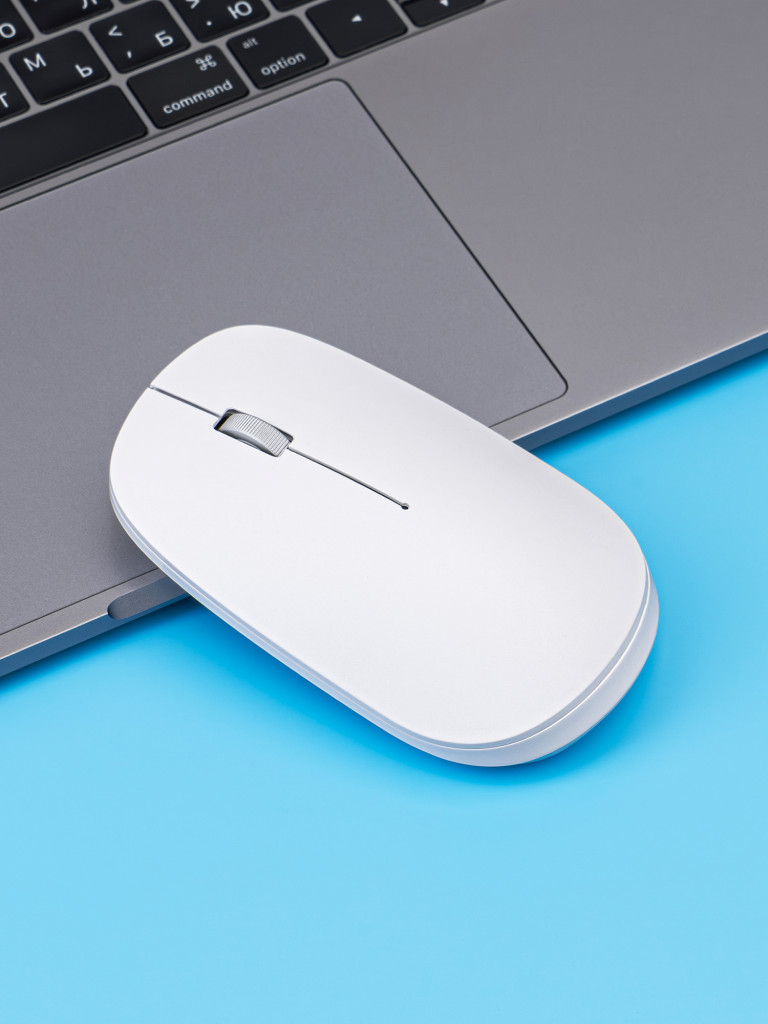 Мышь беспроводная Deppa Silent Mouse 2.4G / Bluetooth 5.1, 500 мА-ч, DPI