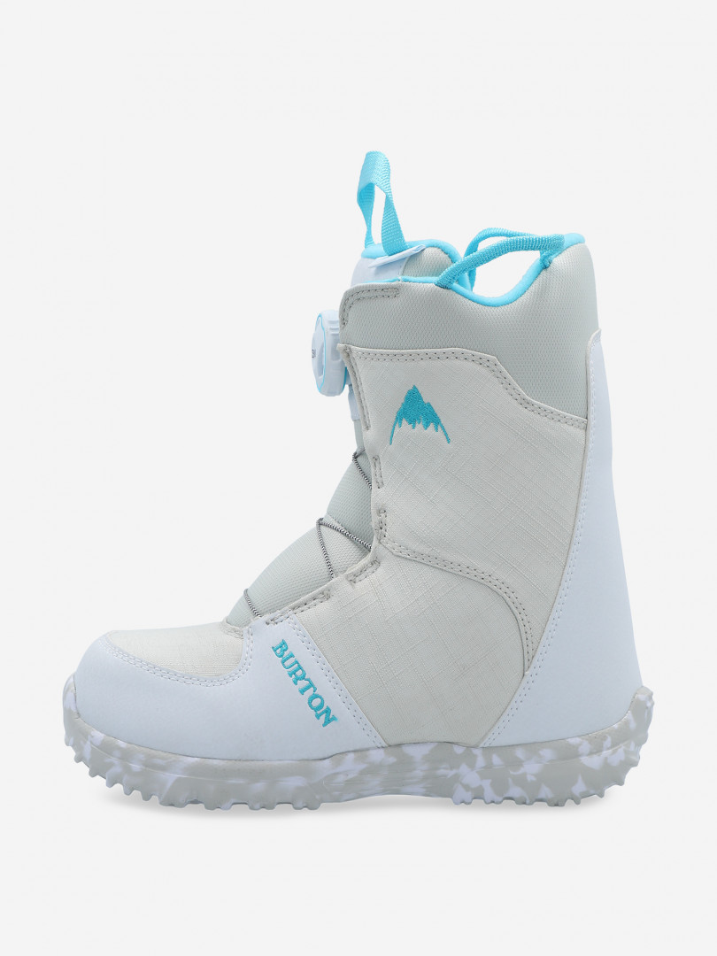 фото Сноубордические ботинки детские burton grom boa, бежевый