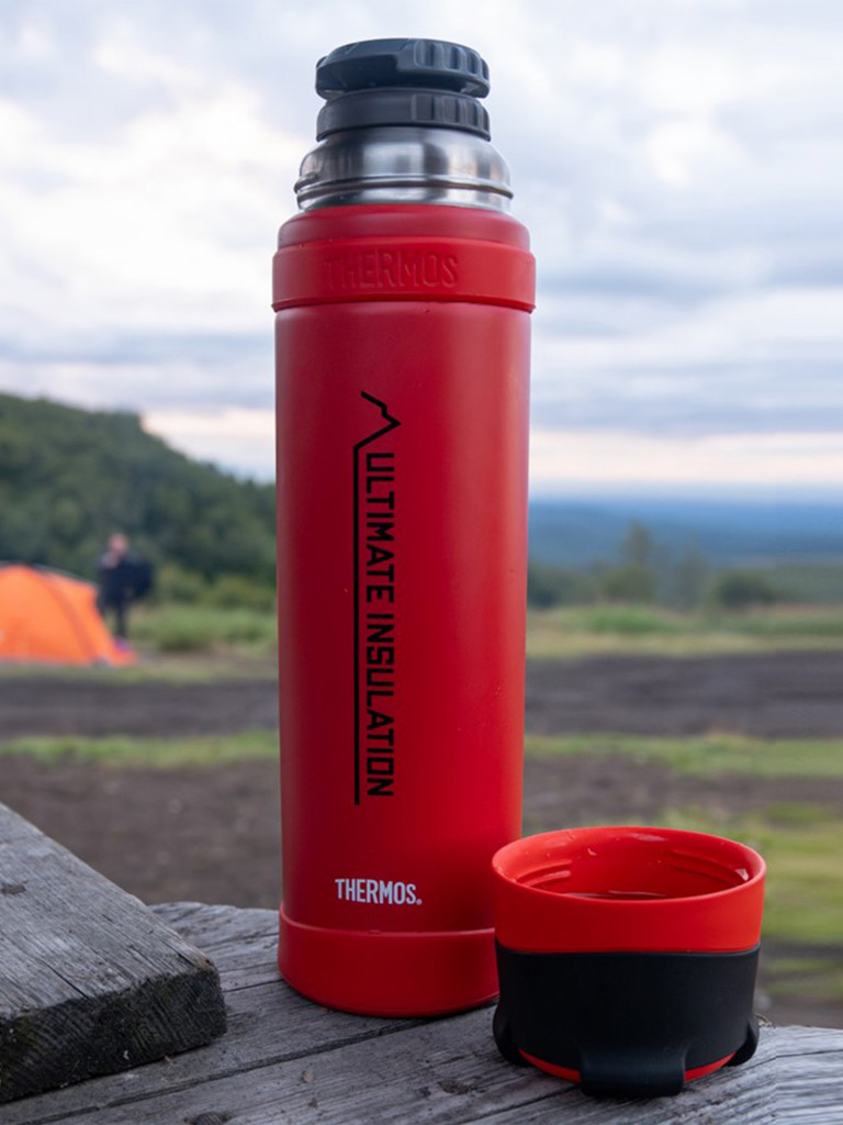 Термос для чая лёгкий 900 мл THERMOS FFX-901 красный