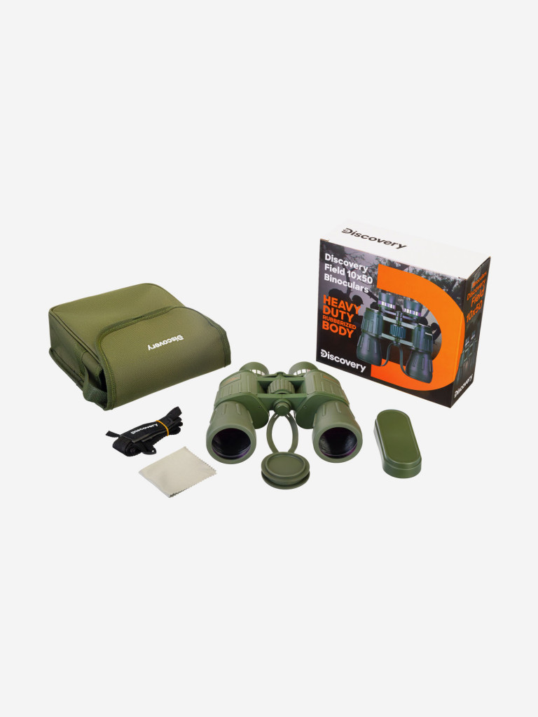 Бинокль Levenhuk Discovery Field 10x50