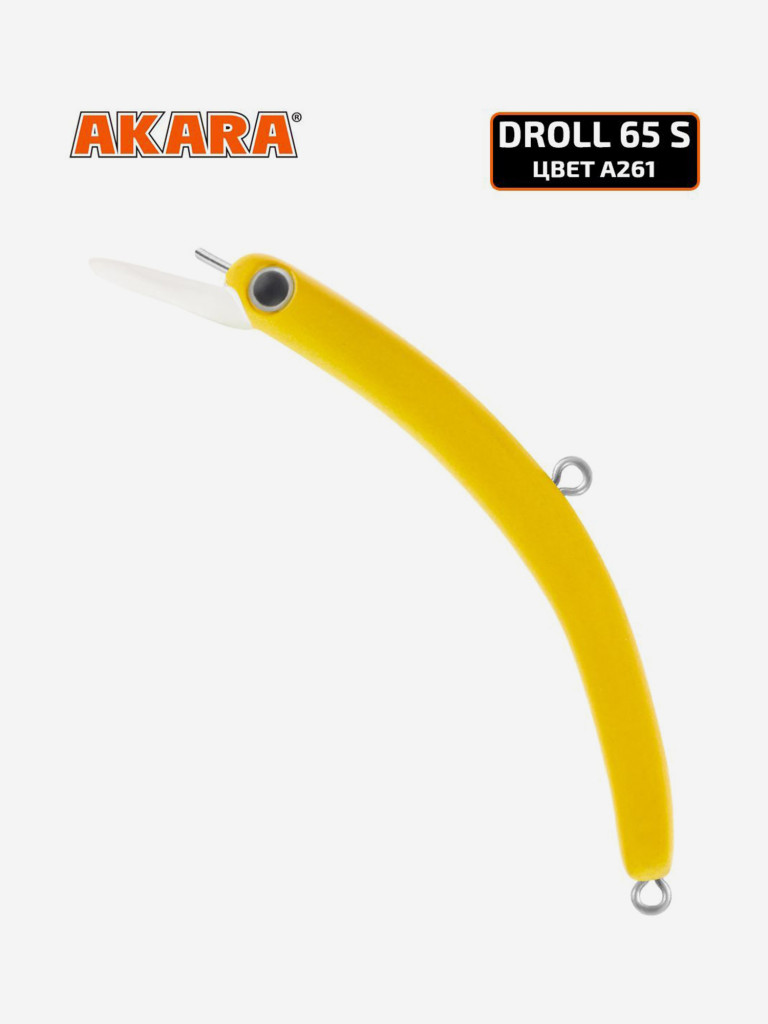 Воблер Akara Droll 65S минноу тонущий на форель 3,7гр A261