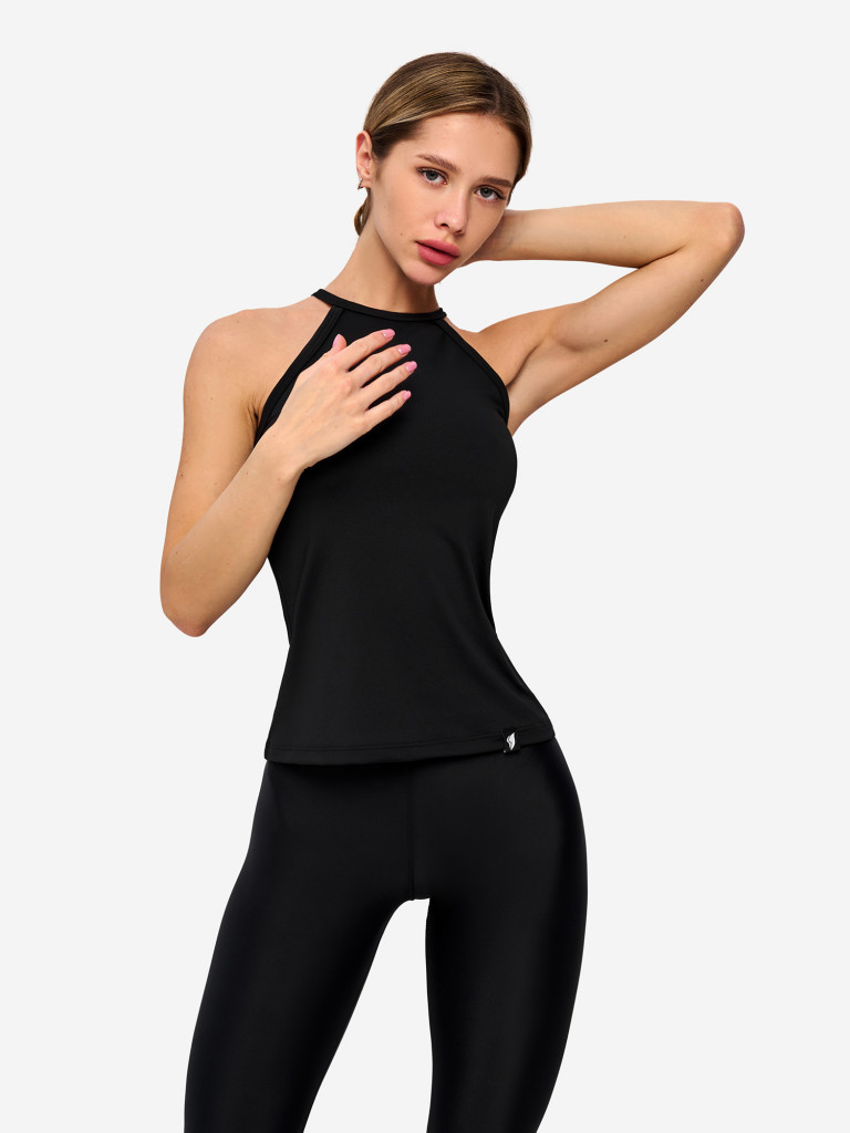 Майка женская Bona Fashion Halter Top "Black"