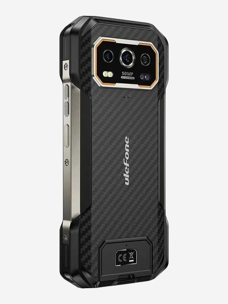 Смартфон Ulefone Armor 27 12+256 GB Black, 6.78”, FHD+, IPS, 120Hz, MTK G99, And14, 50+50+64, 32MP, 10600mAh, uSmart