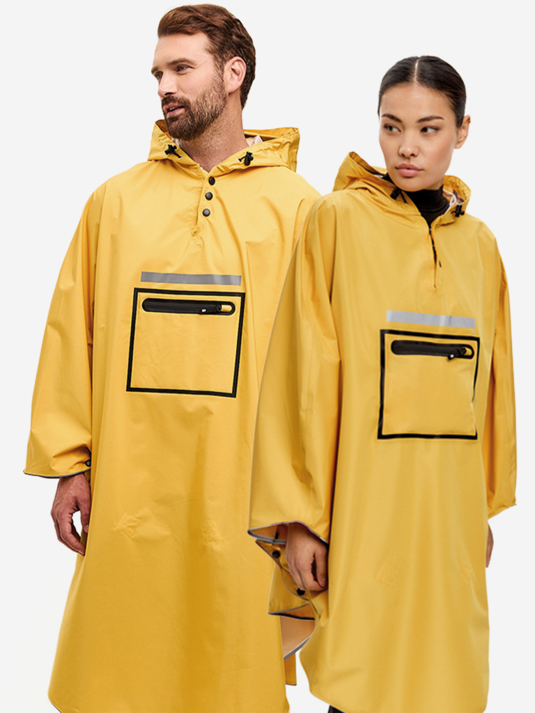 Дождевик плащ пончо унисекс Reinar Gamp с капюшоном демисезонный