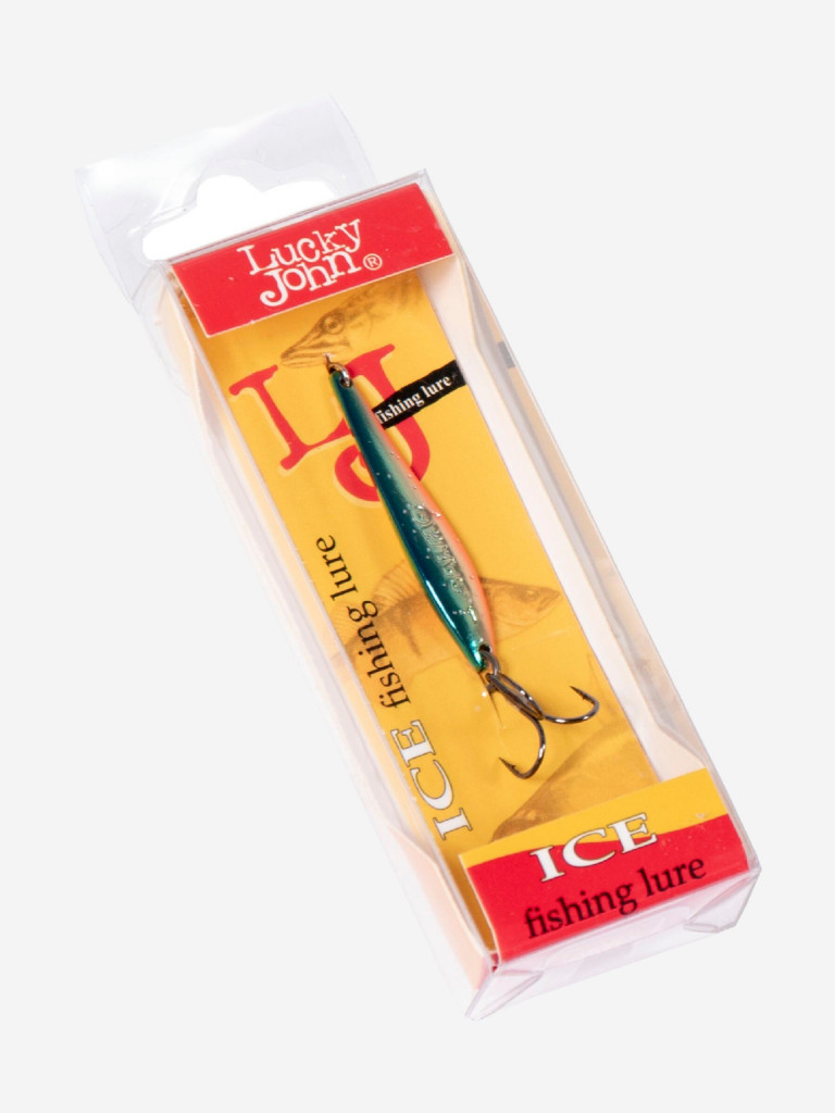 Блесна вертикальная Lucky John зимняя S-1 с тройником, вес 1.5 г