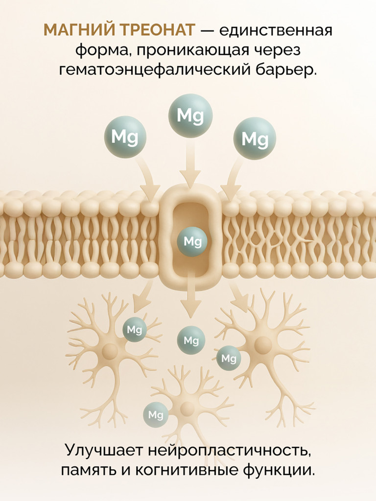 Магний треонат MedCraft, 90 капс.