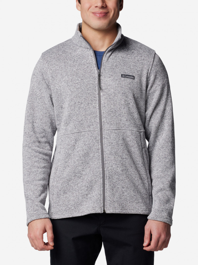 Джемпер флисовый мужской Columbia Alto Pass Full Zip Fleece, Серый