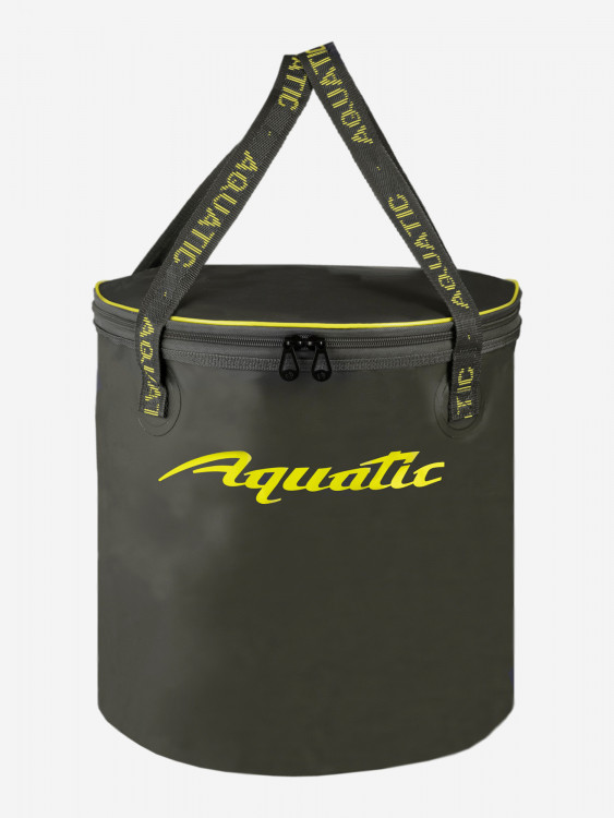 Герметичное ведро AQUATIC В-14 для замешивания корма с крышкой 30л