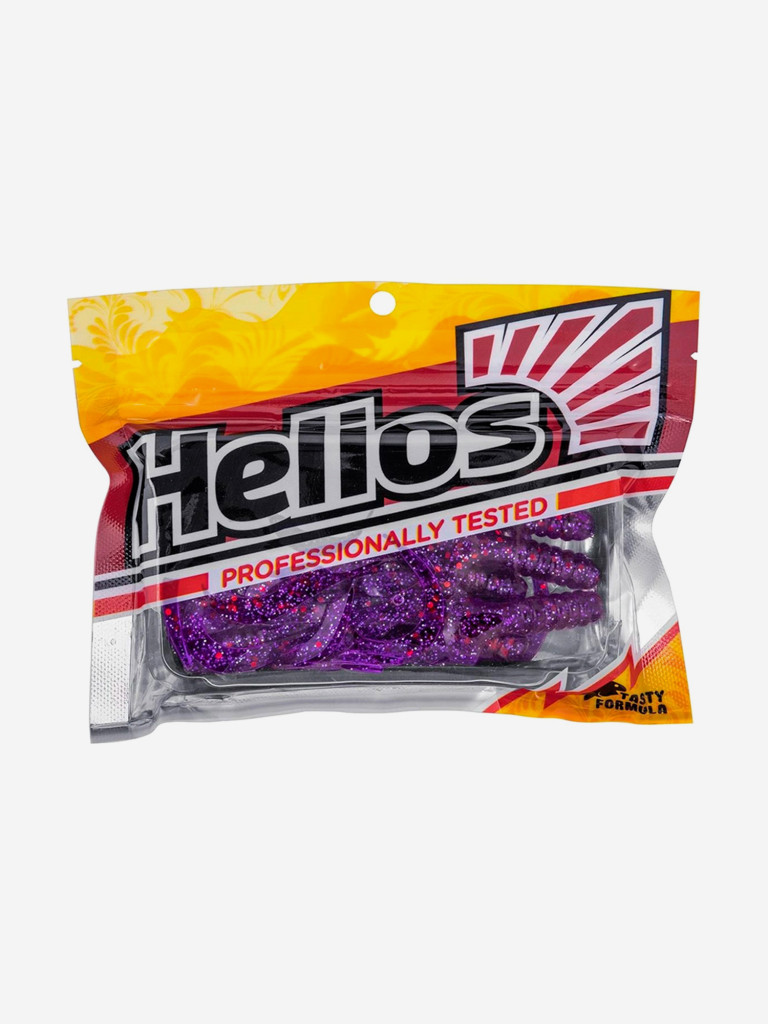 Мягкая приманка Helios Credo Four Tail, 3,35" / 8,5 см, Fio, 10 штук (HS-20-012)