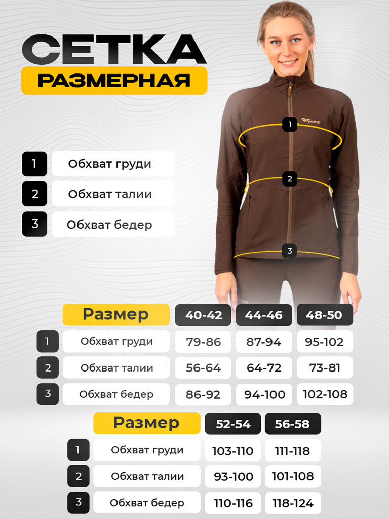 Женский костюм для охоты и рыбалки Манул PRIDE, коричневый
