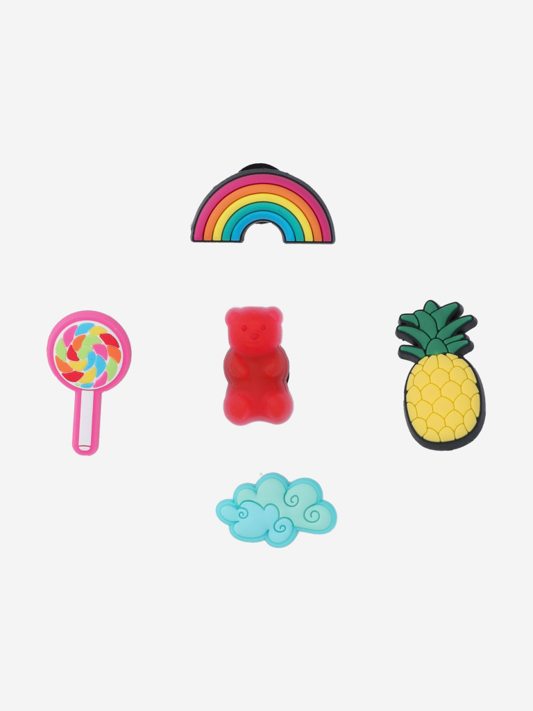 Украшение для обуви Crocs Happy Candy 5 Pack