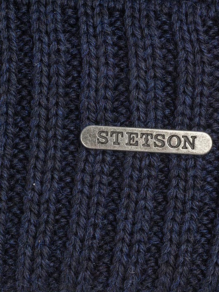 Шапка с отворотом STETSON 8699352 GEORGIA (синий)