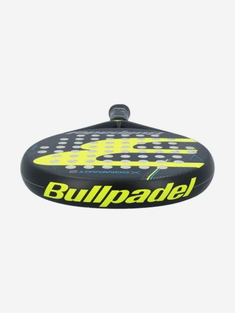 Ракетка для падел тенниса Bullpadel X-Compact 2 Yellow форма: круглая, сердцевина: EVA Soft
