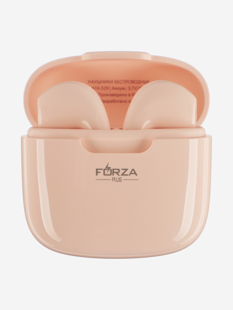 FORZA Наушники беспроводные TWS TON, 30/250 мАч, BT5.1, розовый