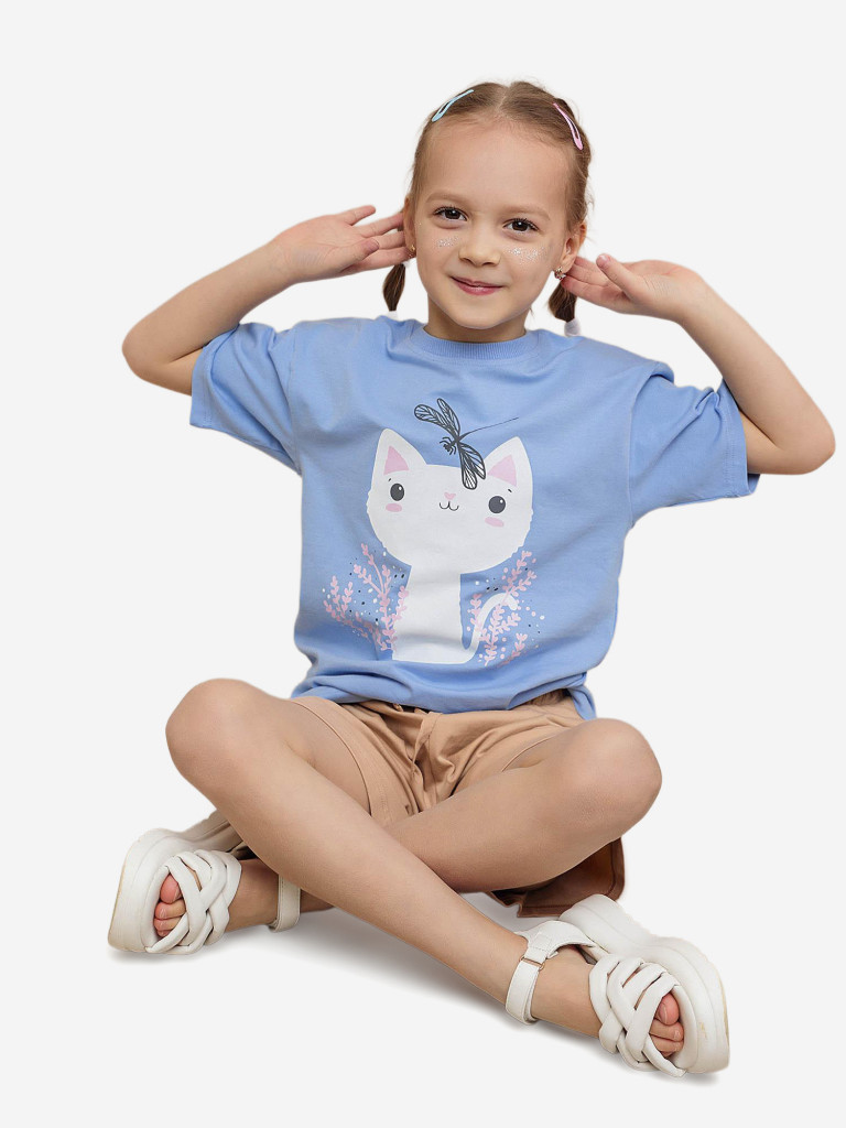 Футболка для девочки batik с коротким рукавом