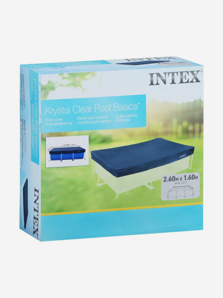 Тент для прямоугольного каркасного бассейна INTEX 28036 (260х160)