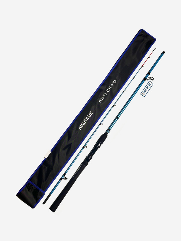 Удилище фидерное Nautilus Butler Feeder - FD 270см 250гр BTF-9XXHQ ГОЛУБОЙ/ЧЕРНЫЙ цвет — купить за 3804 руб. со скидкой 25 %, отзывы в интернет-магазине Спортмастер