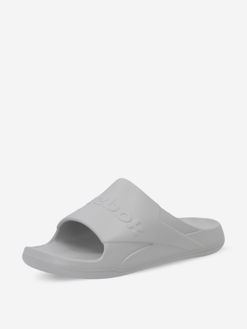 фото Шлепанцы женские reebok clean slide, серый