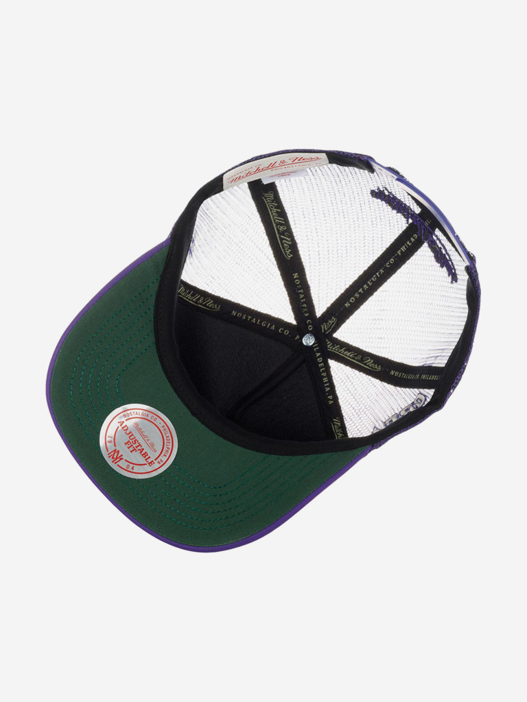 Бейсболка с сеточкой MITCHELL NESS 5HSSSH22020-MBUPURP Milwaukee Bucks MLB
