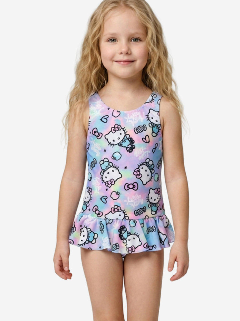 Купальник слитный для девочек PlayToday