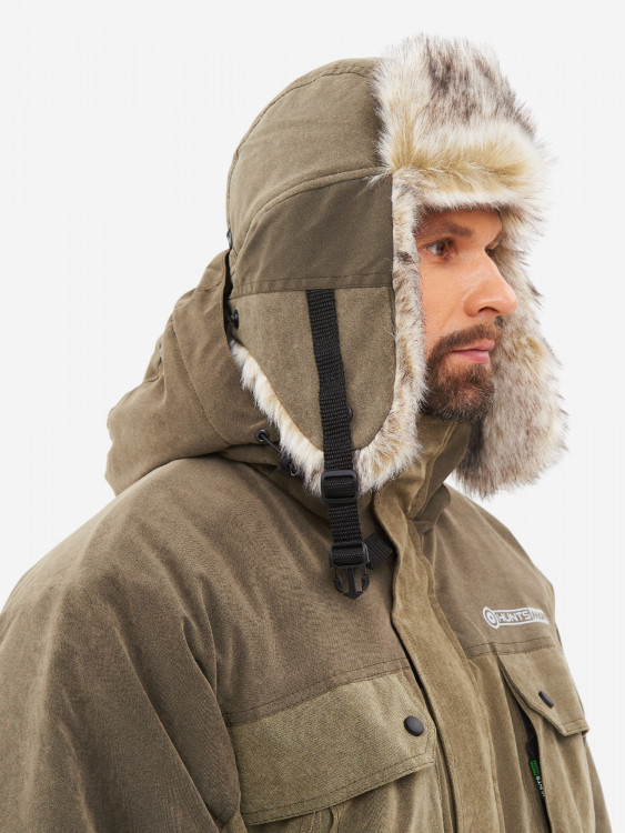 Шапка-ушанка мужская зимняя меховая Huntsman Канада