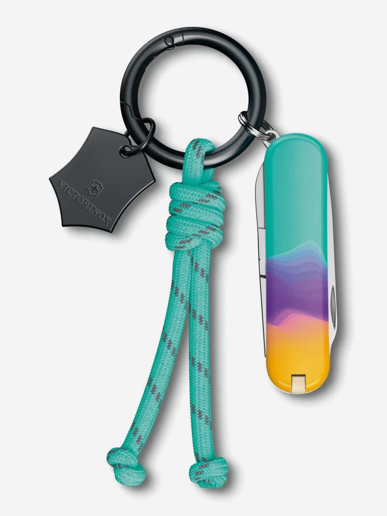 Складной нож Victorinox Classic SD Sydney Style, функций: 7, 58мм, бирюзовый , коробка подарочная, 0.6223.e222