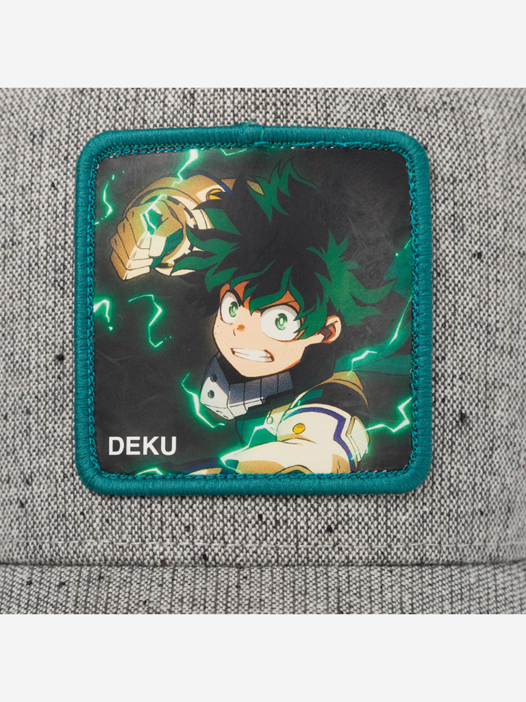 Бейсболка с сеточкой CAPSLAB CL/MHA/1/CT/DEK My Hero Academia Deku (серый)