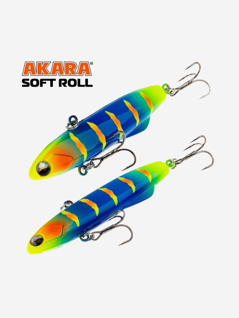 Воблер Akara раттлин Soft Roll 80 мм 28 гр. A284