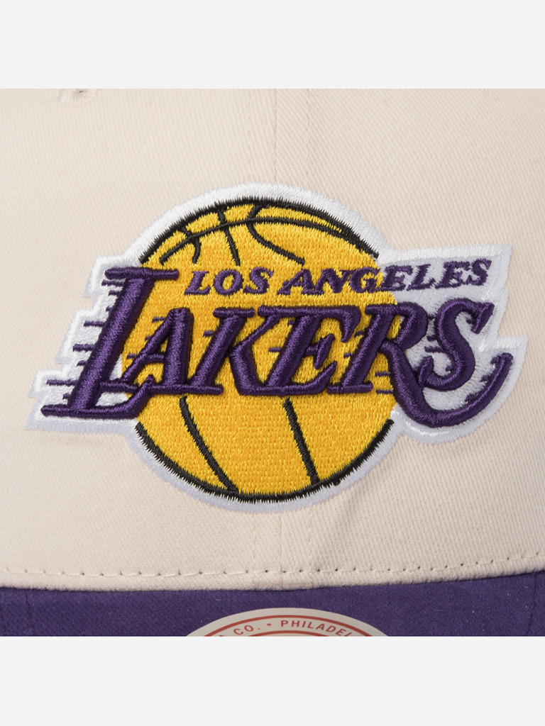 Бейсболка MITCHELL NESS HP15010-LALOFWH Los Angeles Lakers NBA