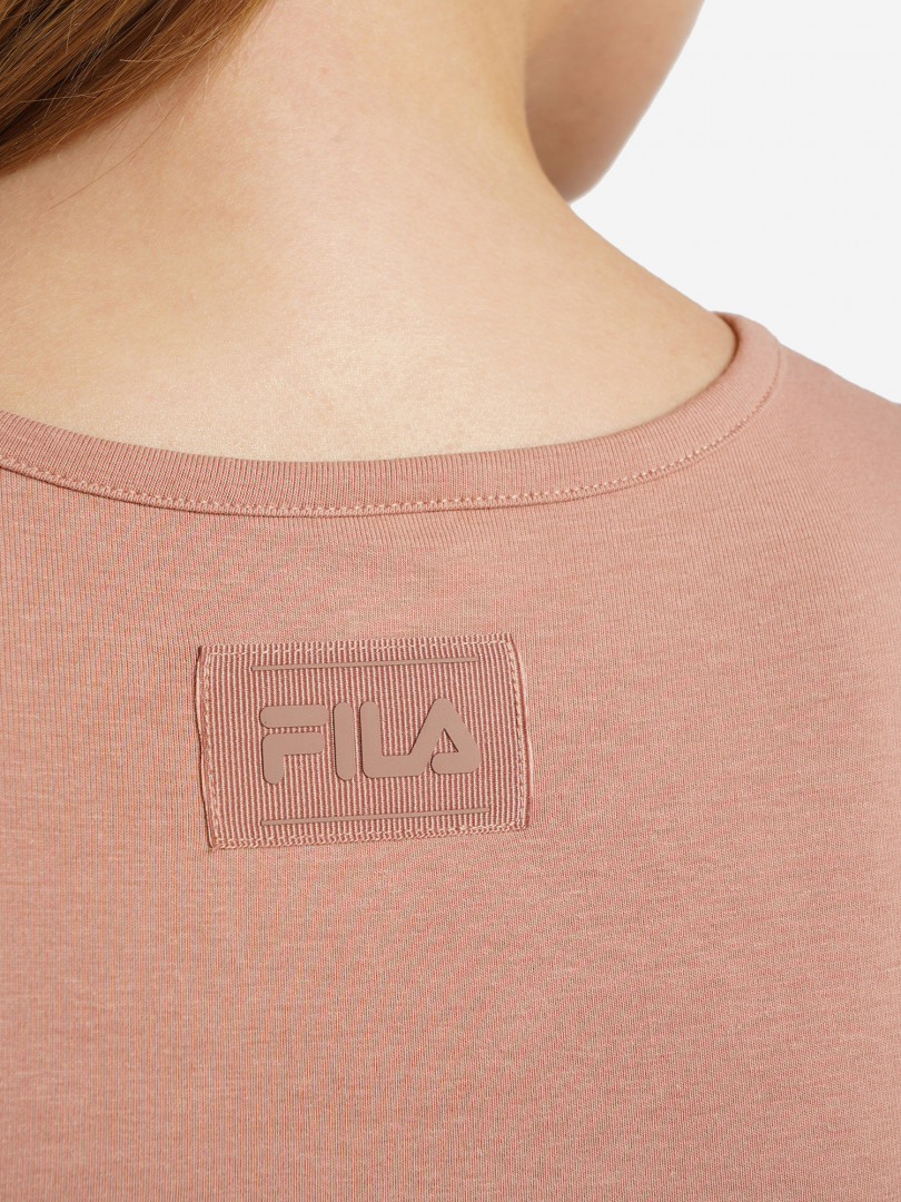 фото Спортивный топ бра fila, коричневый