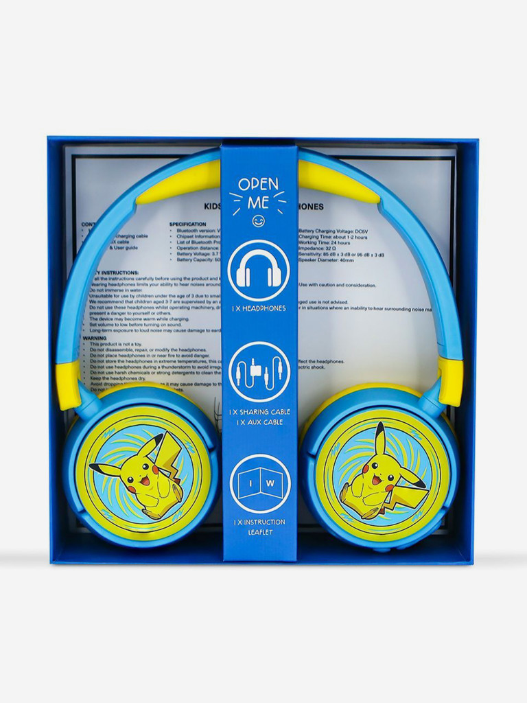 Детские беспроводные наушники OTL Technologies Покемон Пикачу