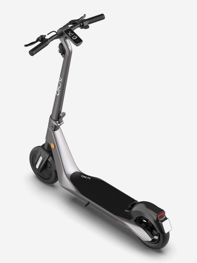 Электросамокат OKAI ES500, 350W, гидроизоляция, беспрокольные шины