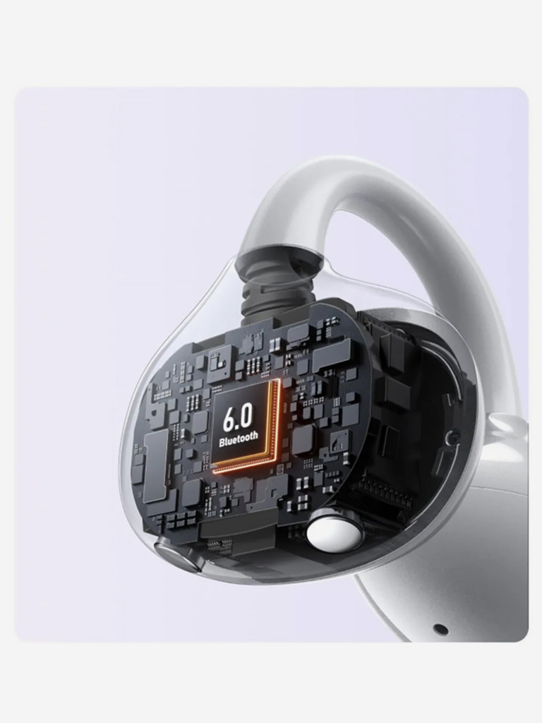 Наушники клипсы беспроводные UGREEN WS218 (85911) ClipBuds Pro ANC Earphone BT 6.0 Active Noise Cancellation Hi-Res