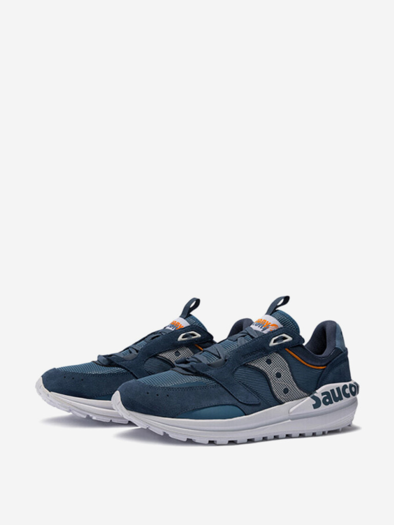 Кроссовки Saucony Jazz Low-Top Running Shoes Men's Blue