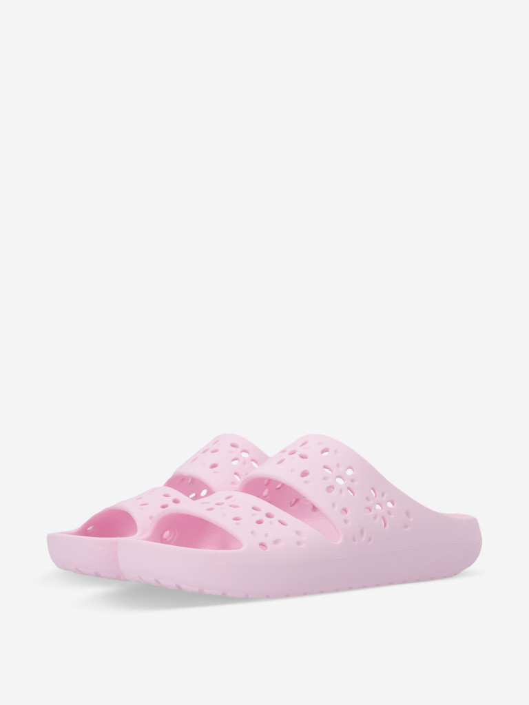 Шлепанцы женские Crocs Classic Floral Cut Out