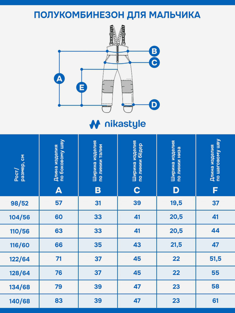 Полукомбинезон NIKASTYLE