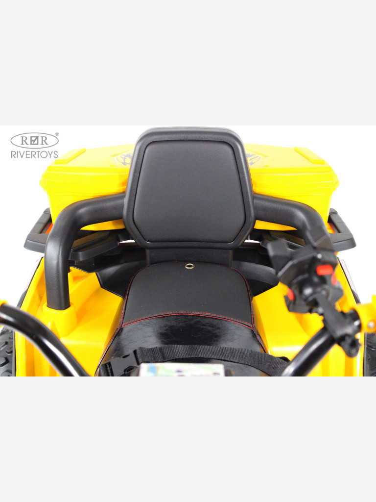 Детский электроквадроцикл RIVERTOYS Z111ZZ желтый