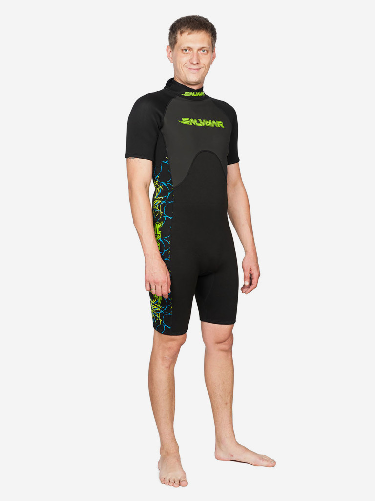 Гидрокостюм мужской для плавания GARDA Splashy, 3мм, XL