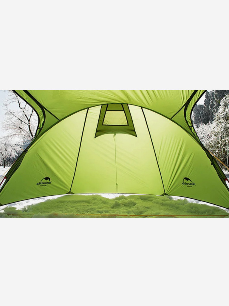 Палатка 3-местная Naturehike Opalus 3, нейлон 20 D, футпринт, зеленая