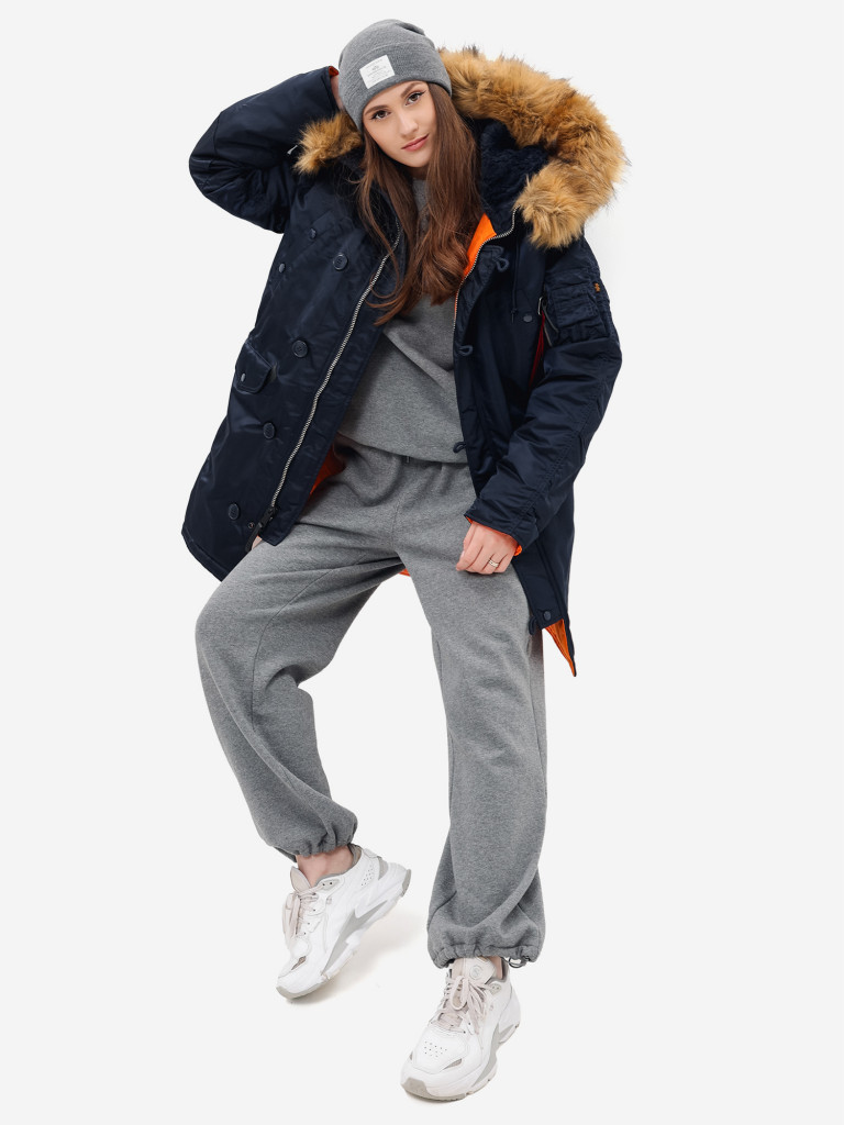 Парка зимняя женская N-3B W Alpha Industries