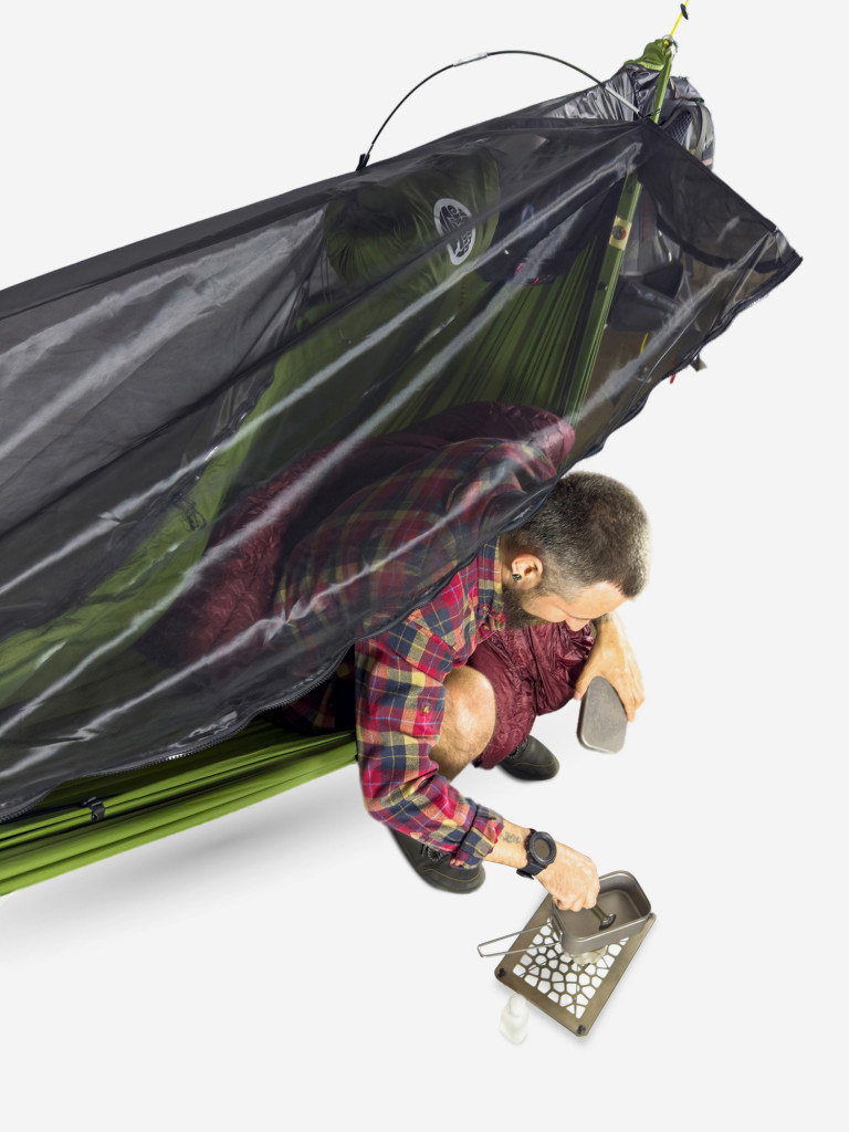 Гамак ЧиллСкилл Повеса Олива 335x165