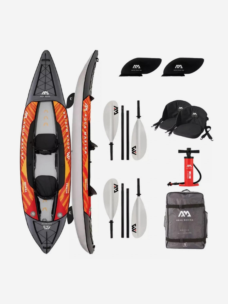 Каяк надувной двухместный Aqua Marina Memba-390